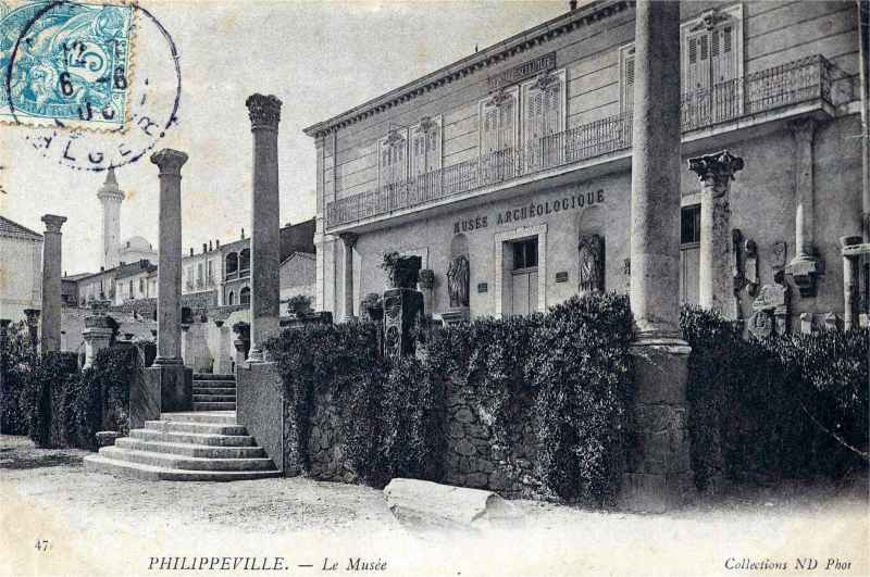 Philippeville - 1900 - Le Musée Archéologique